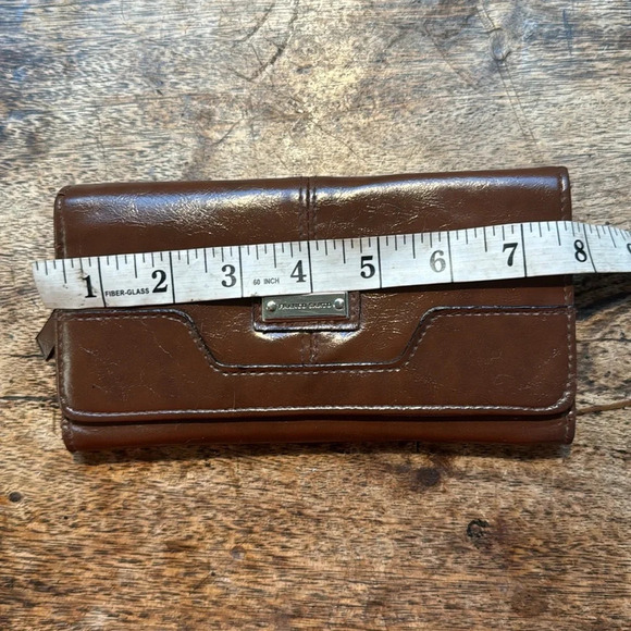 Brown leather Franco Sarto wallet - Picture 8 of 9